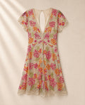 Miss Selfridge playsuit с богата флорална бродерия и пайети