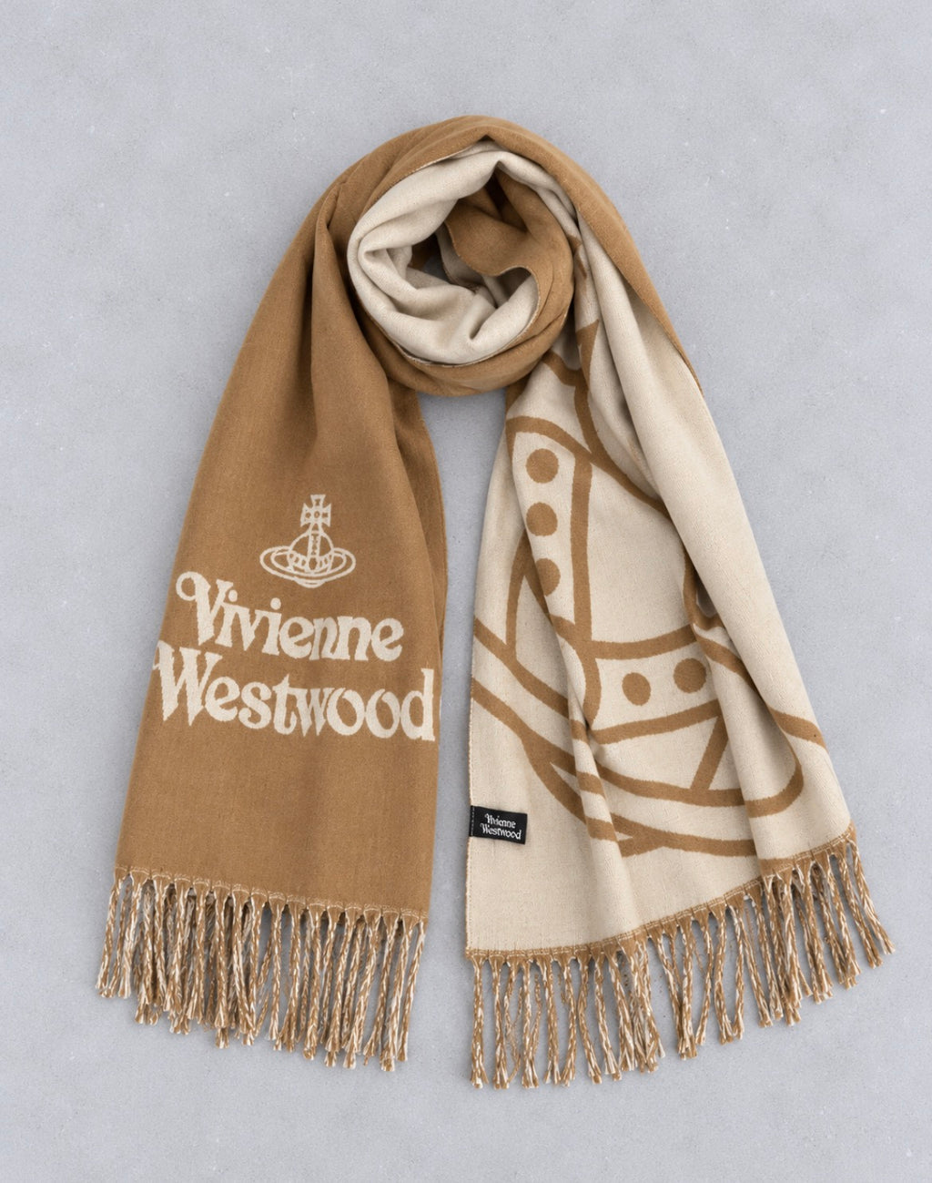 Двулицев шал Vivienne Westwood - кашмир
