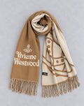 Двулицев шал Vivienne Westwood - кашмир