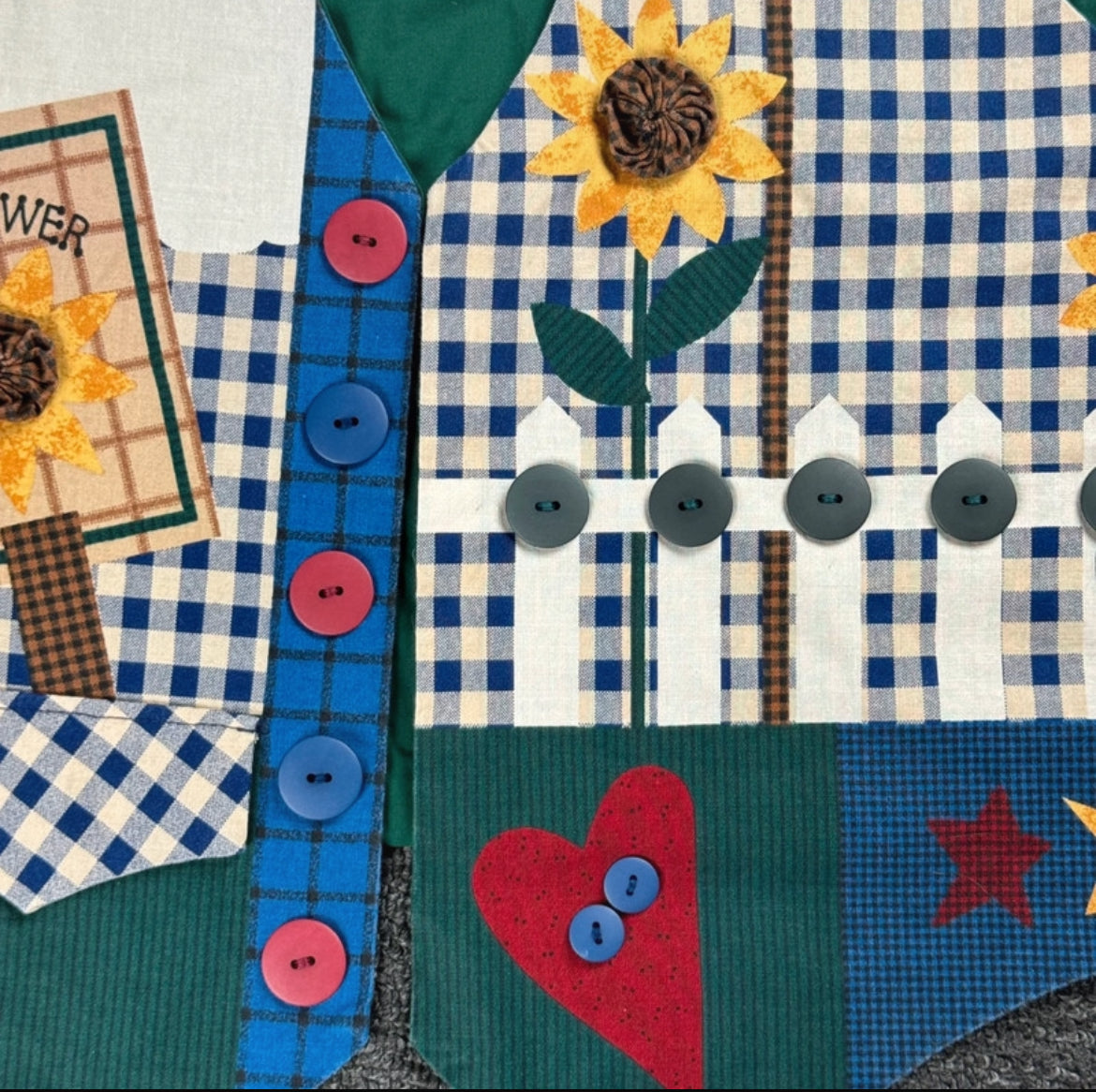 Handmade patchwork елек