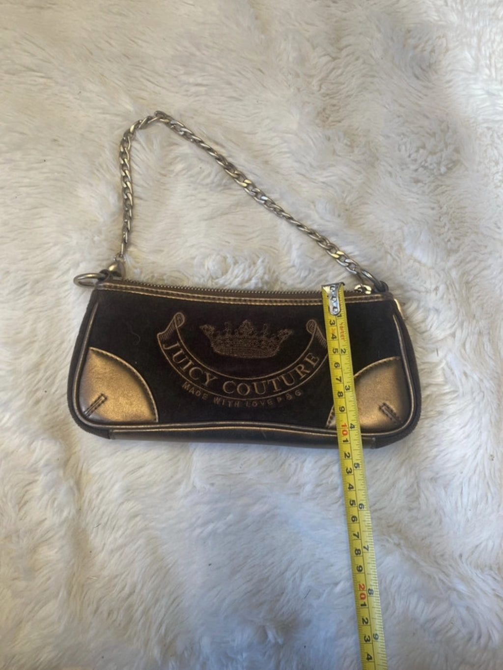 Винтидж Juicy Couture baguette чанта от началото на 2000-те