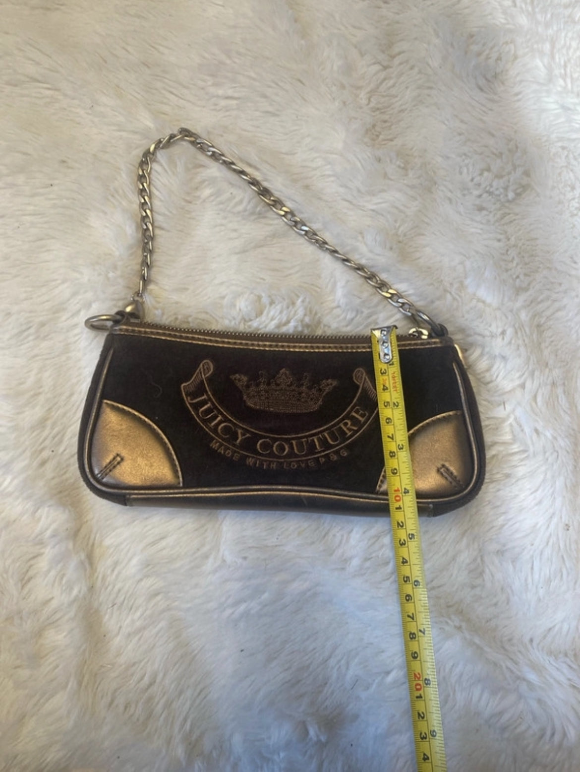 Винтидж Juicy Couture baguette чанта от началото на 2000-те