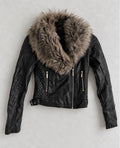 Lipsy London x Michelle Keegan Faux Leather Biker яке