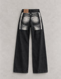 Jean Paul Gaultier – Body Marinière Printed Wide-Leg Jeans