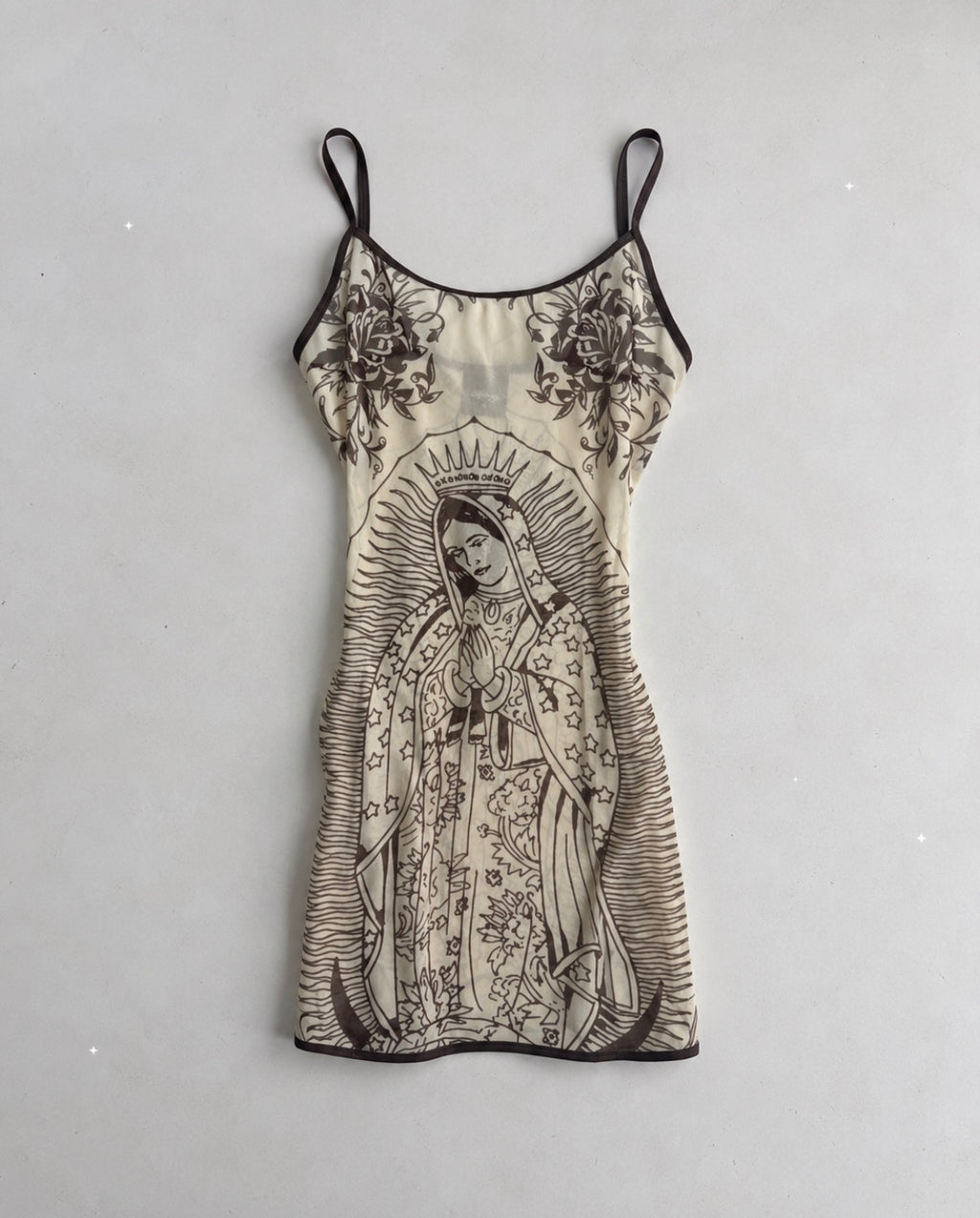 Ed Hardy Mary mesh cover-up рокля