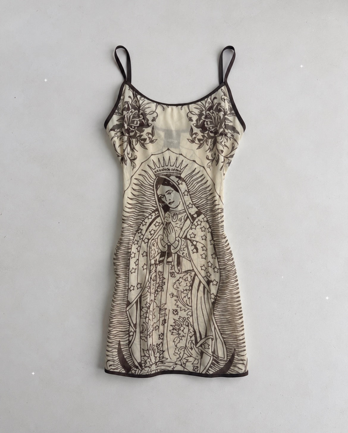 Ed Hardy Mary mesh cover-up рокля