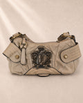 Винтидж Guess shoulder bag в кремаво-бежов нюанс