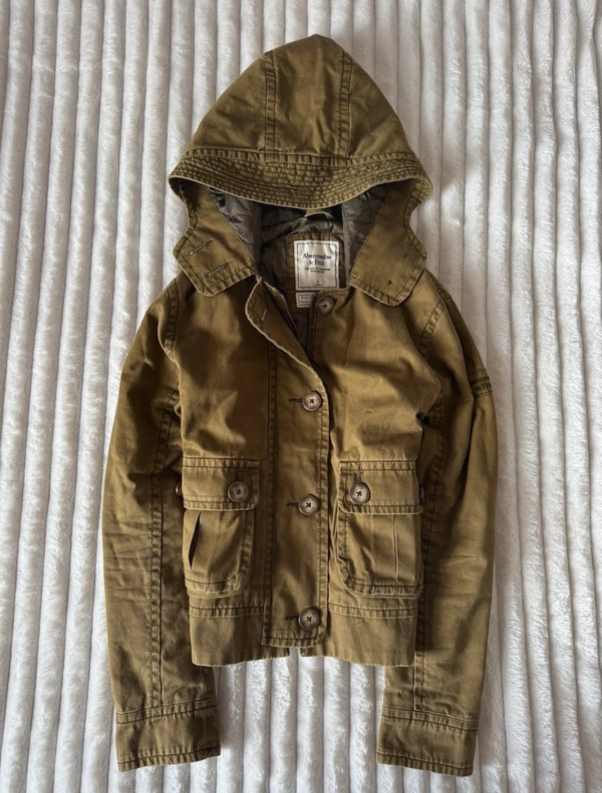 Винтидж Abercrombie & Fitch utility яке