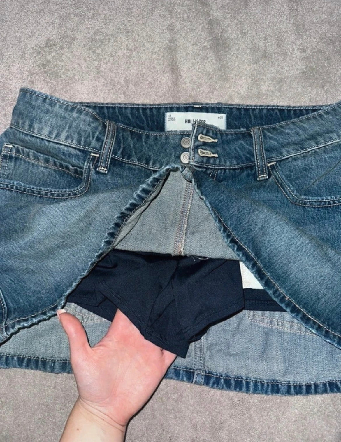 Hollister Vintage-Style Denim пола