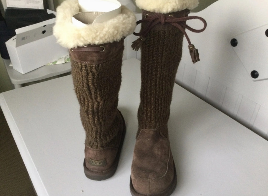 UGG Special Edition knit ботуши - 38