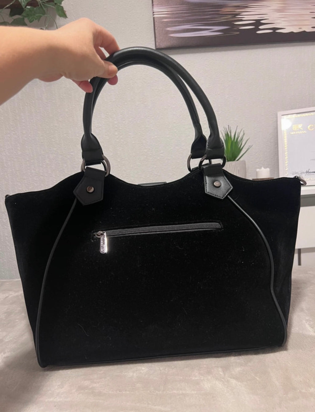 Killstar Quiet Meadow Embroidered Bag