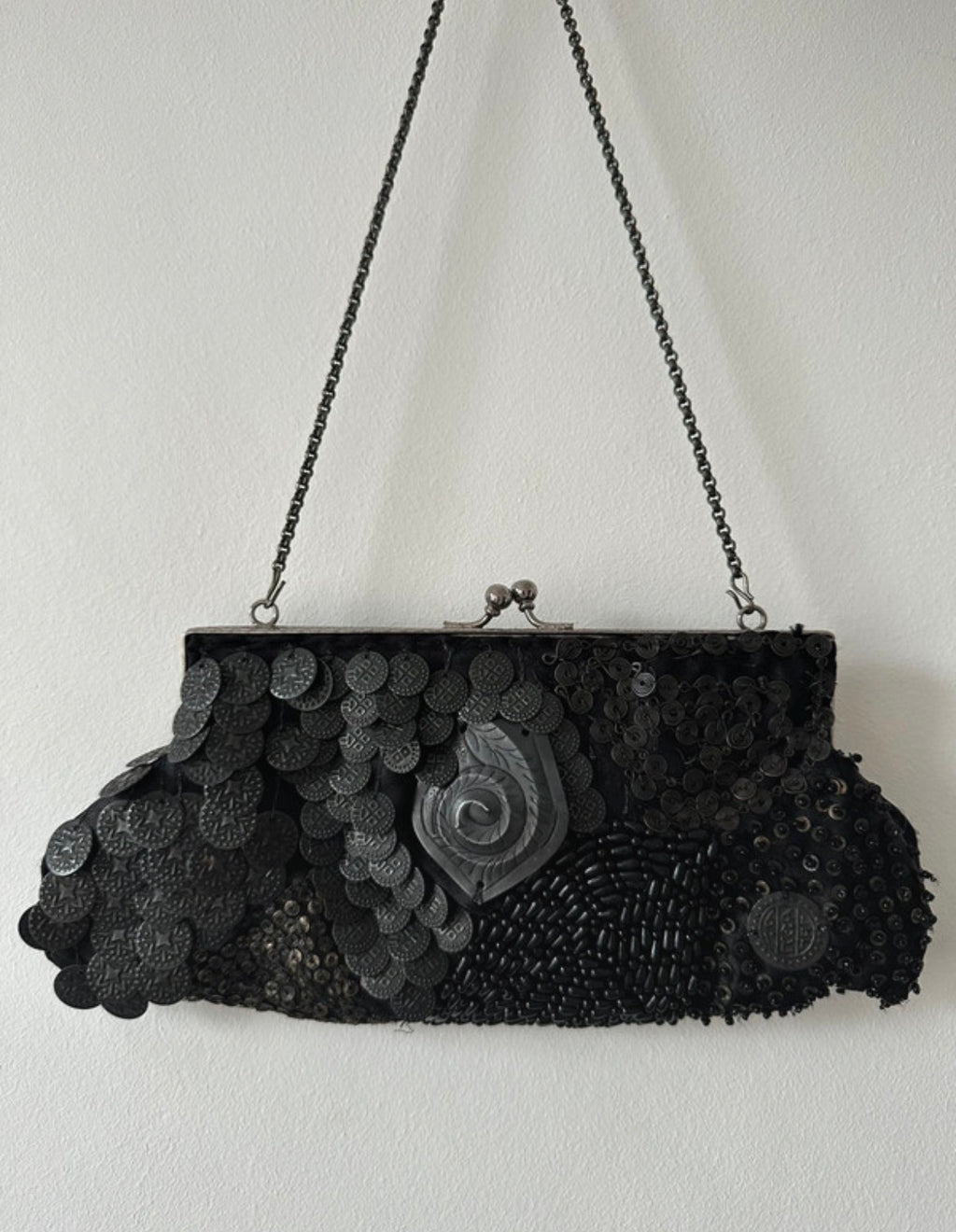 Vintage Aftershock Y2K Embellished Clutch чанта