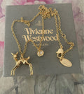 Рядко колие Vivienne Westwood Tiny Deer