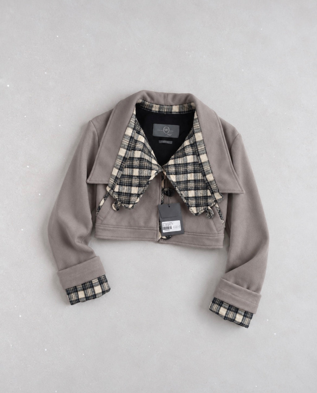 Alexander McQueen Tartan Cropped яке
