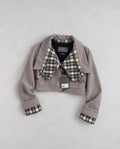 Alexander McQueen Tartan Cropped яке