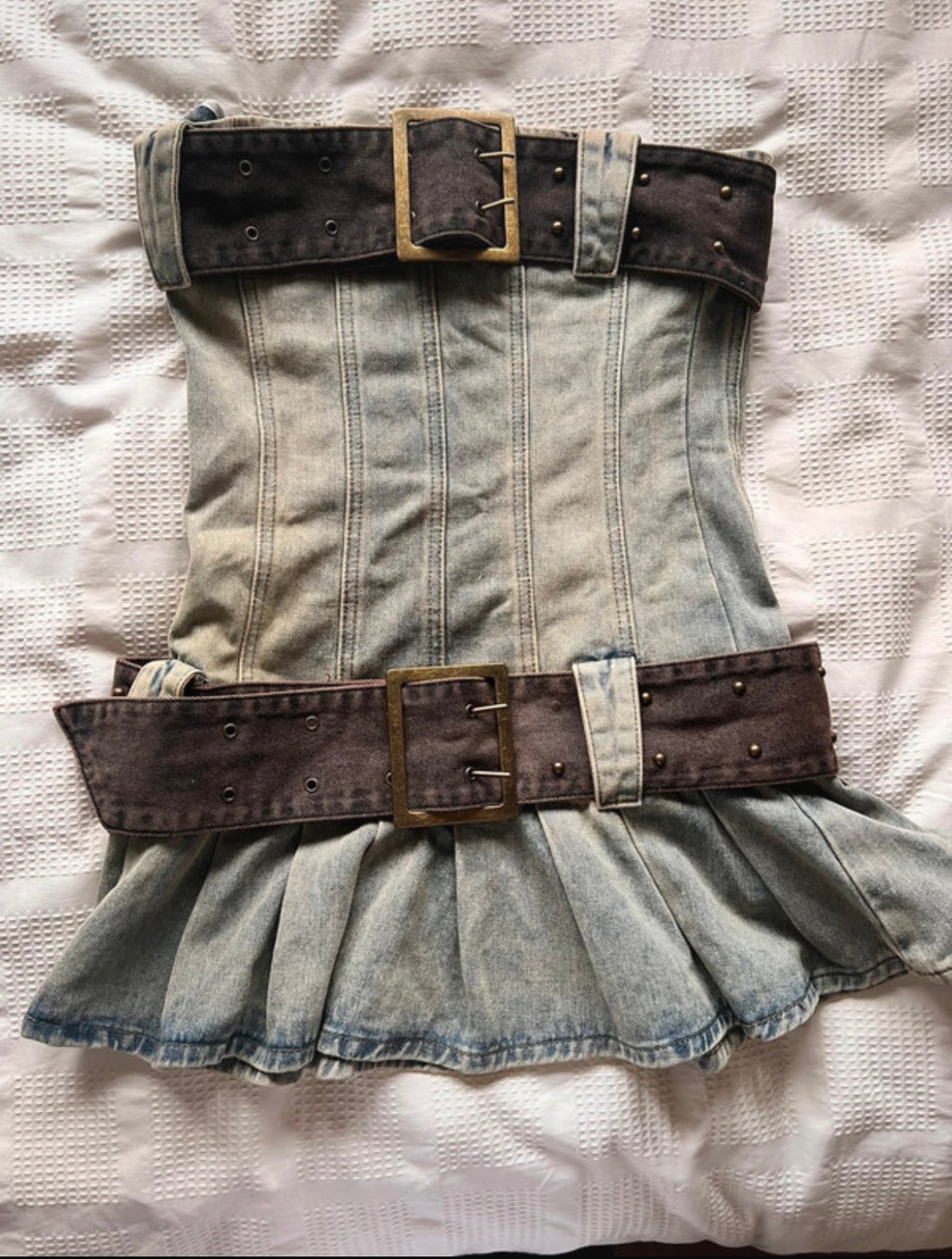 Jaded London denim mini рокля - M