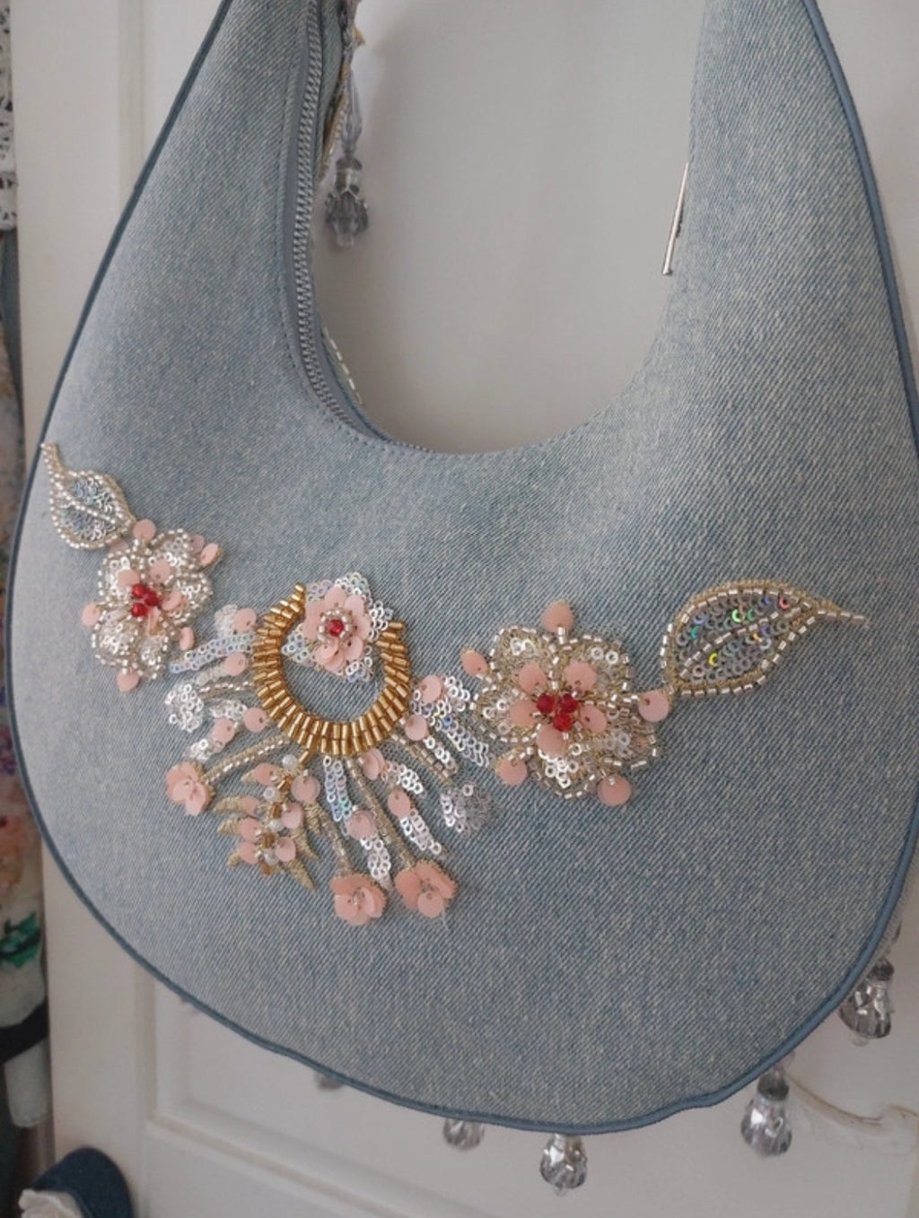 Деним handmade чанта