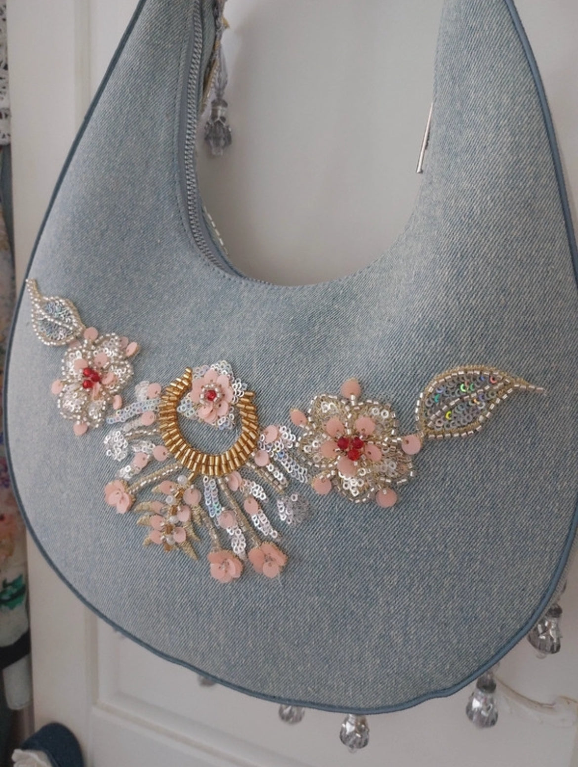 Деним handmade чанта