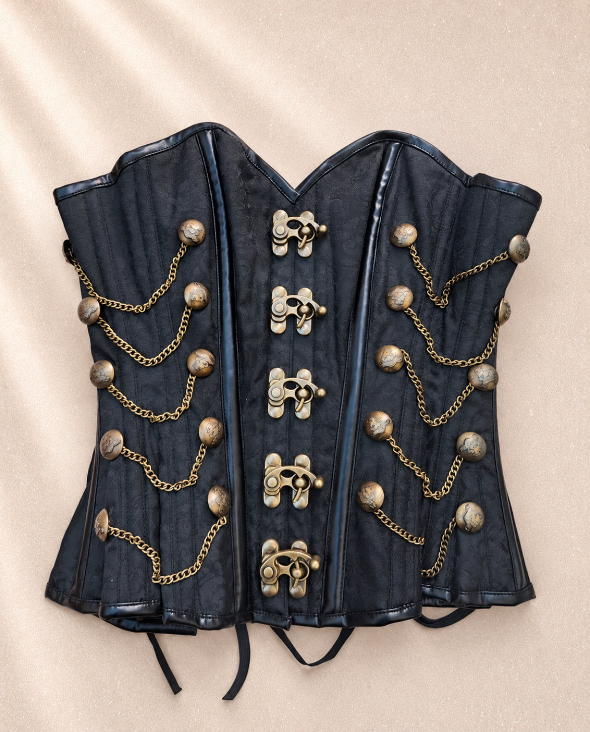 Структуриран Corset Story steampunk корсет