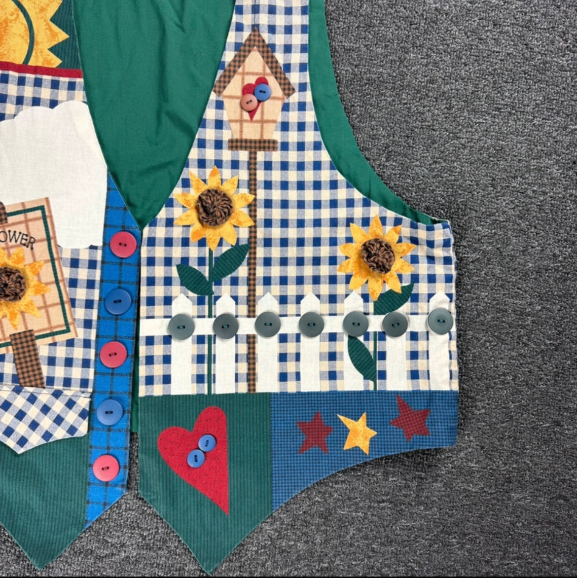 Handmade patchwork елек