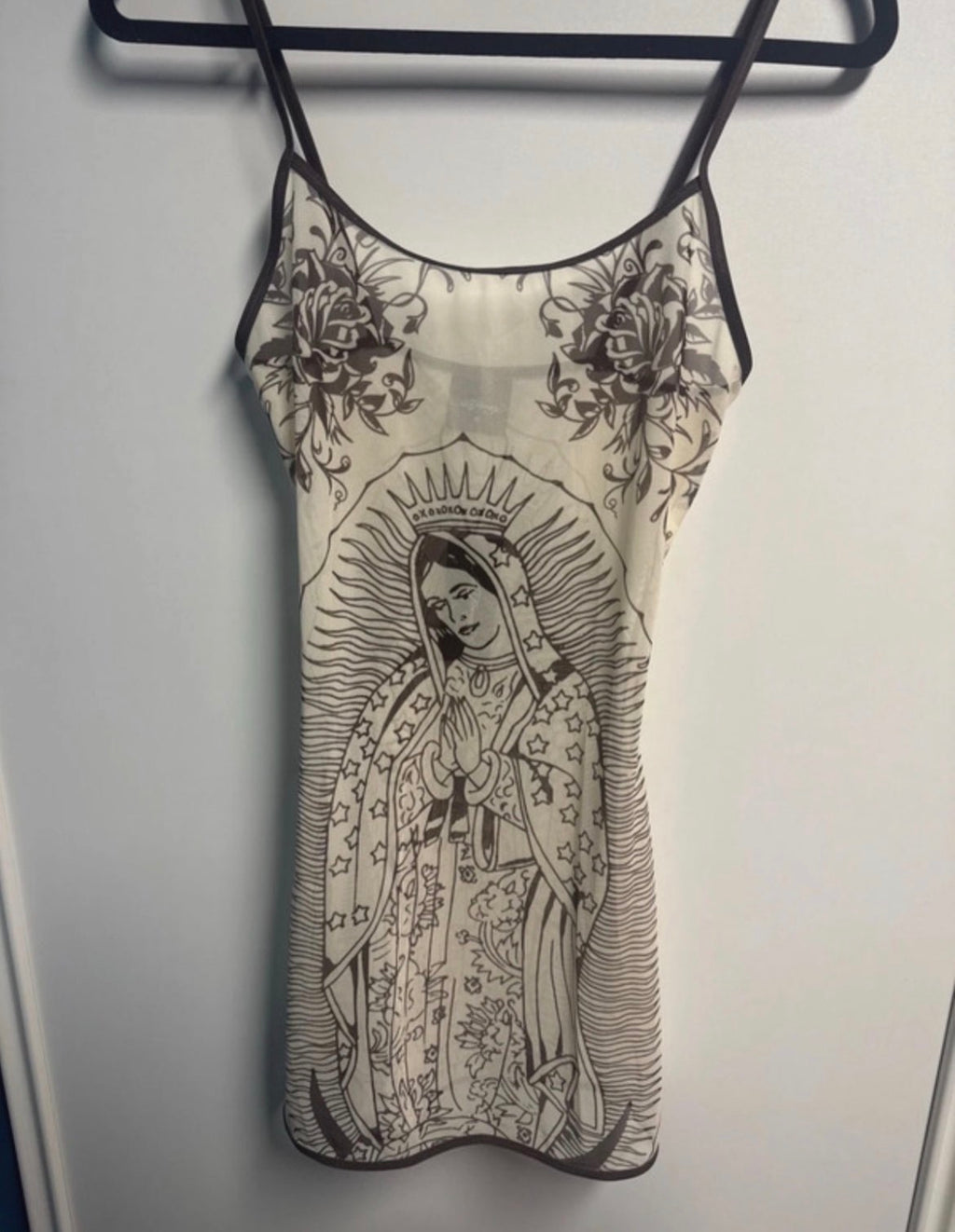 Ed Hardy Mary mesh cover-up рокля