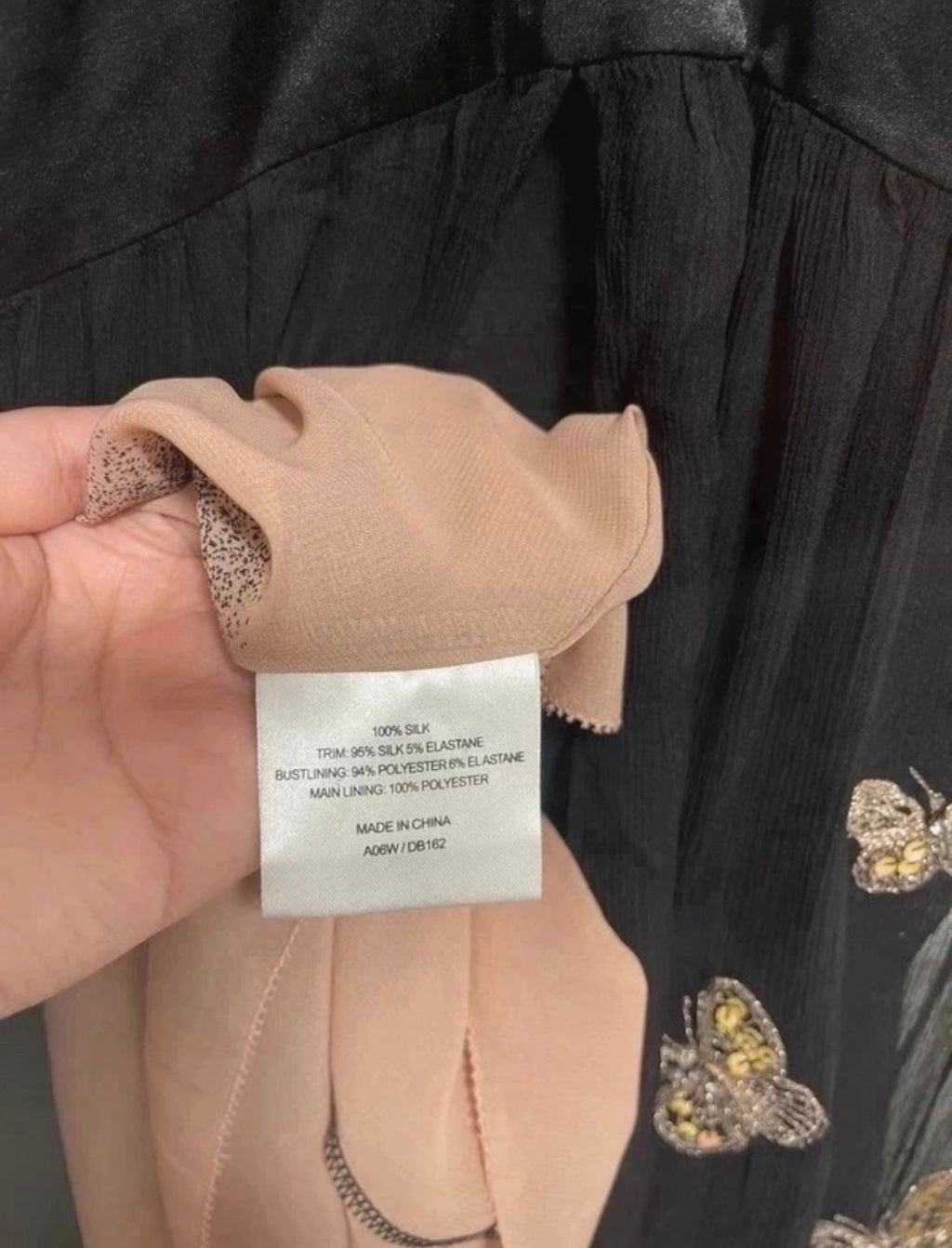 Karen Millen Vintage Y2K рокля - 100% коприна