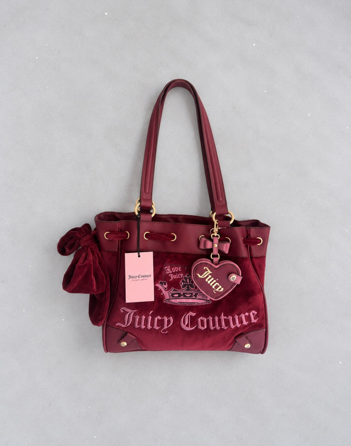 Чанта Juicy Couture Daydreamer в бордо