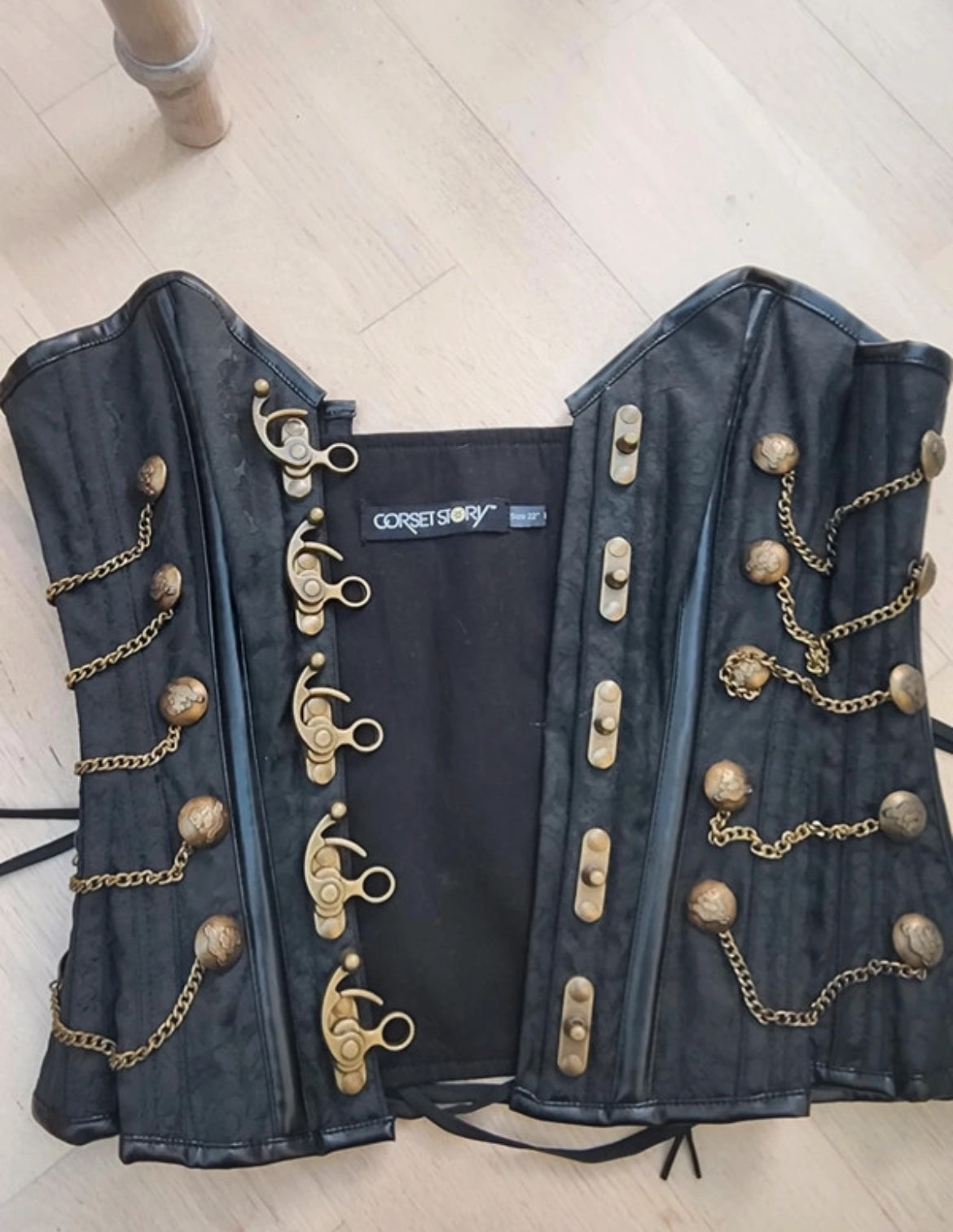 Структуриран Corset Story steampunk корсет