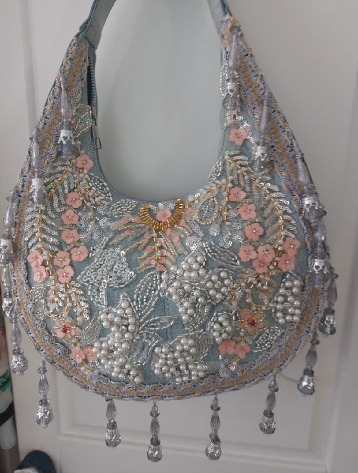 Деним handmade чанта