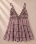 Kimchi Blue Maddie embroidered babydoll мини рокля