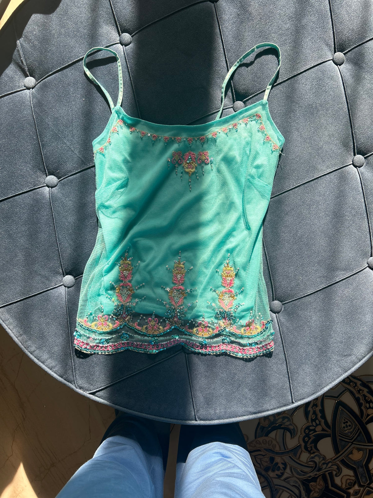 Винтидж Oasis cami топ