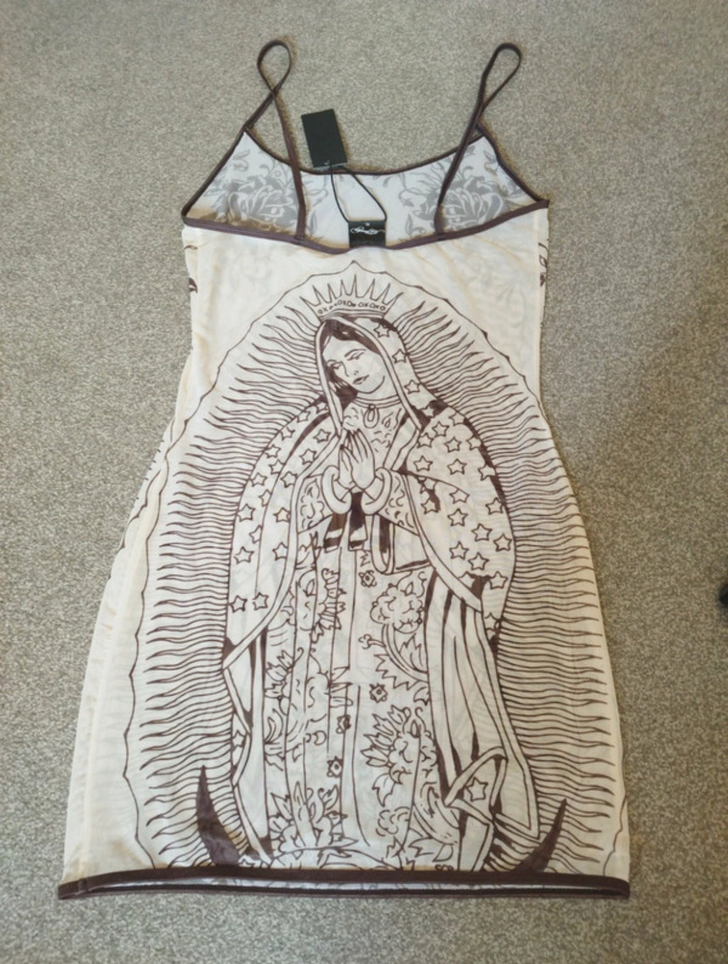 Ed Hardy Virgin Mary рокля