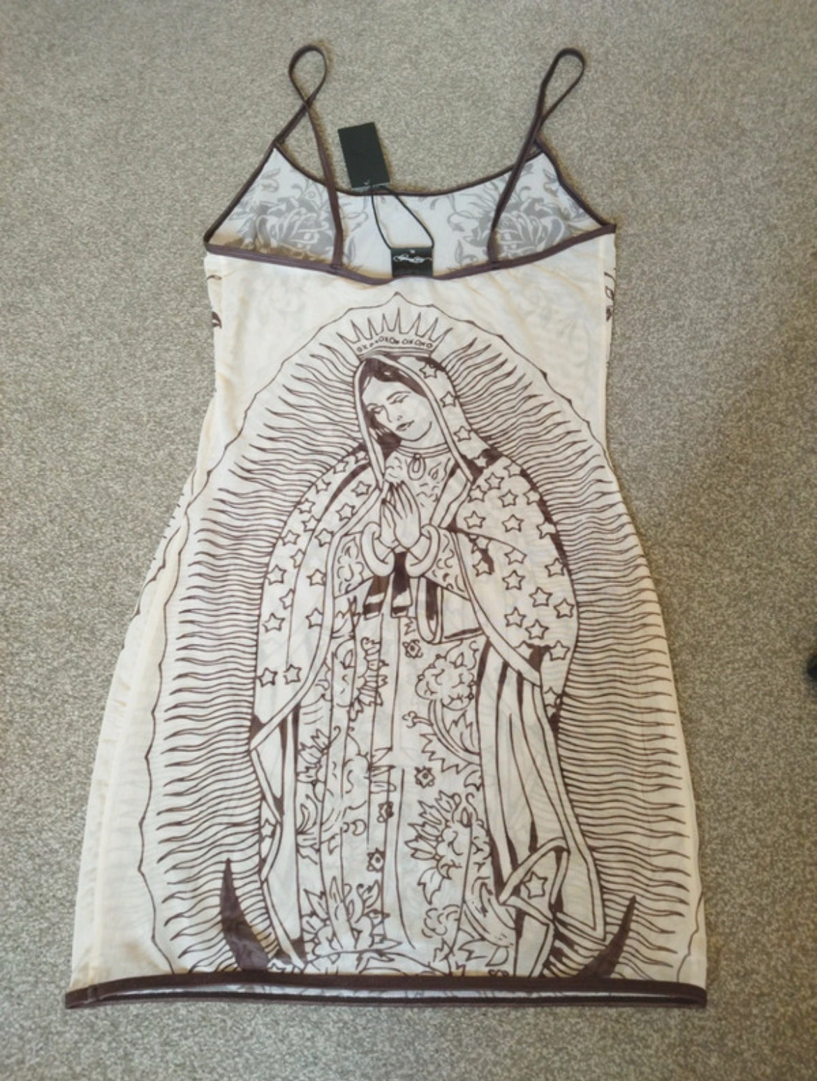 Ed Hardy Virgin Mary рокля