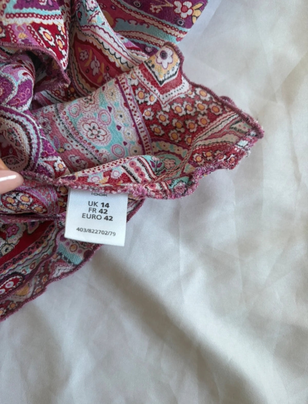 Vintage Y2K New Look paisley halterneck топ