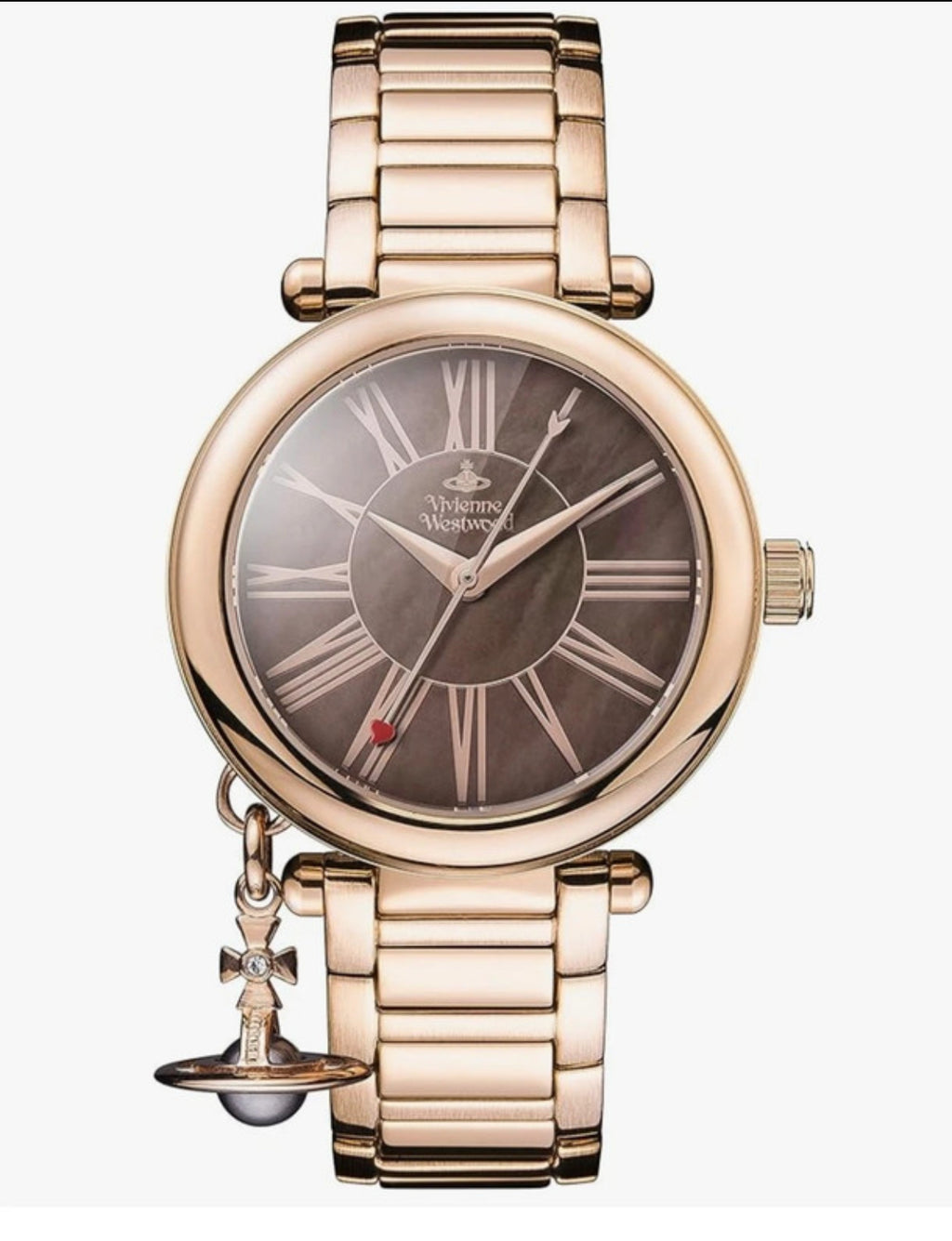 Vivienne Westwood Mother Orb часовник в rose-gold нюанс