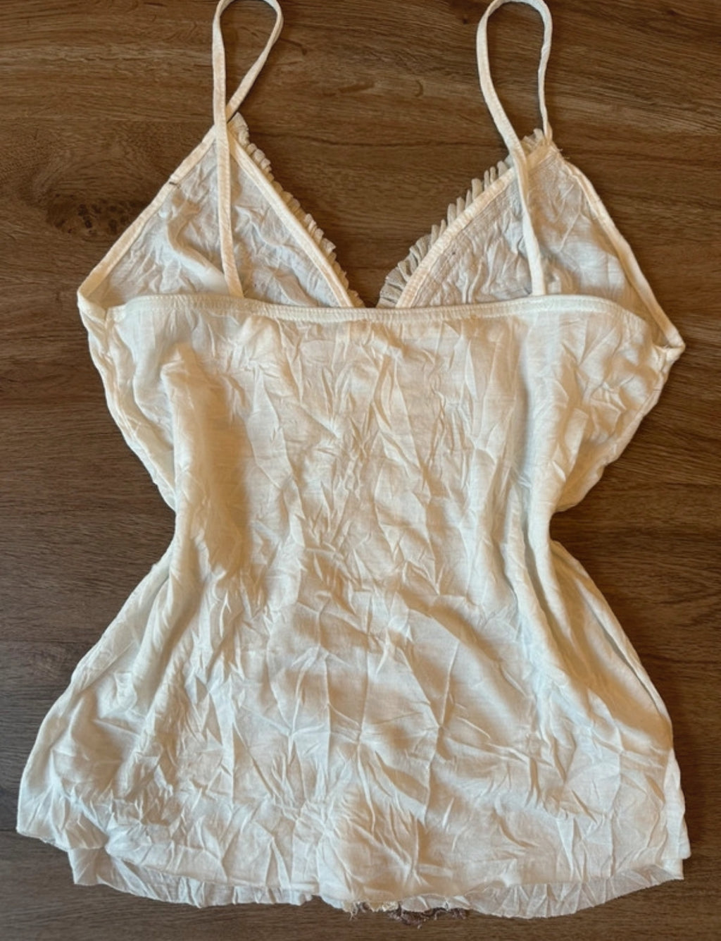 Винтидж комплект Y2K River Island потник & дънкова микро пола