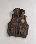 Lipsy Y2K Puffer Bodywarmer с Leopard Faux Fur