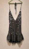 Slip мини рокля Jaded London - седефени копчета