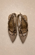 Обувки с ток Valentino Garavani Rockstuds - 38