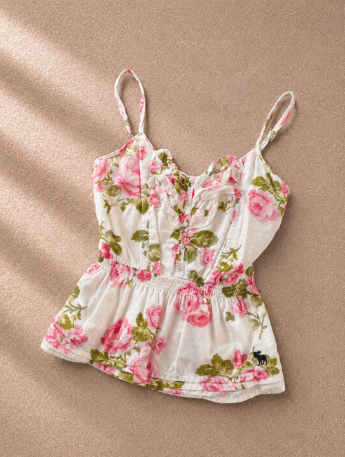 Abercrombie & Fitch винтидж флорален camisole топ - Sunday West Boutique