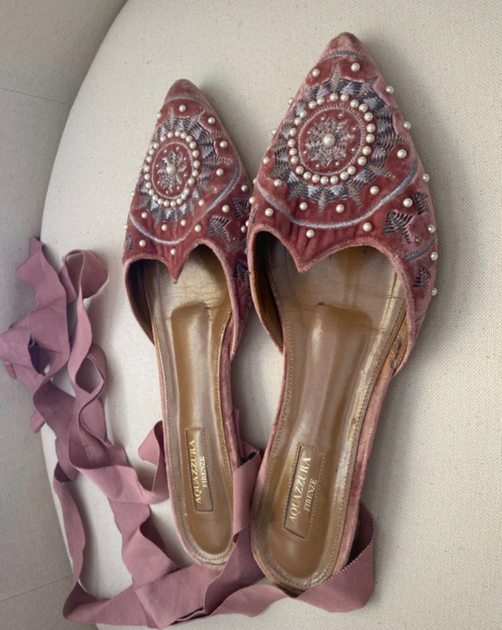 Aquazzura балерини - 40 - Sunday West Boutique