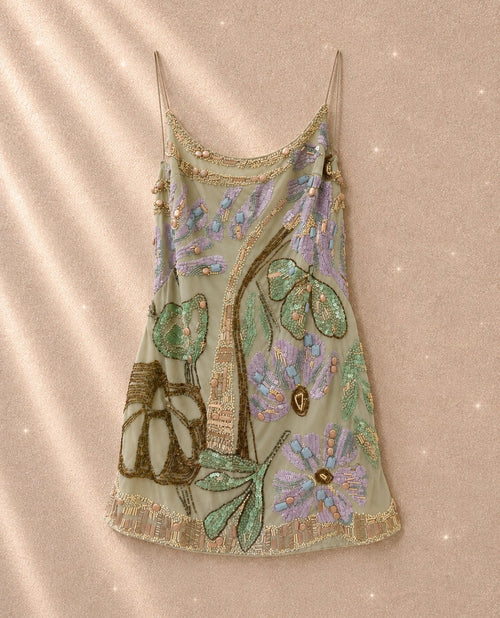 ASOS мини рокля с богата флорална декорация - Sunday West Boutique