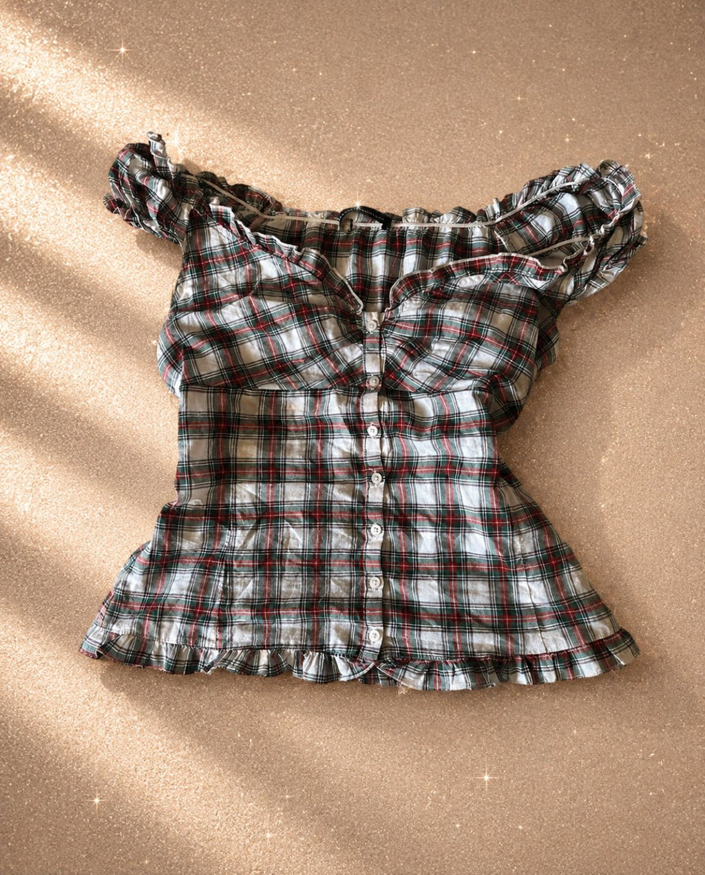 Brandy Melville milkmaid блуза - Sunday West Boutique