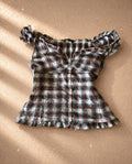 Brandy Melville milkmaid блуза - Sunday West Boutique
