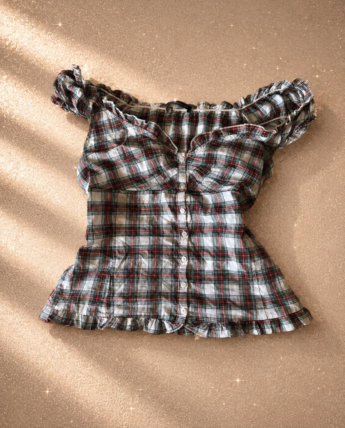 Brandy Melville milkmaid блуза - Sunday West Boutique