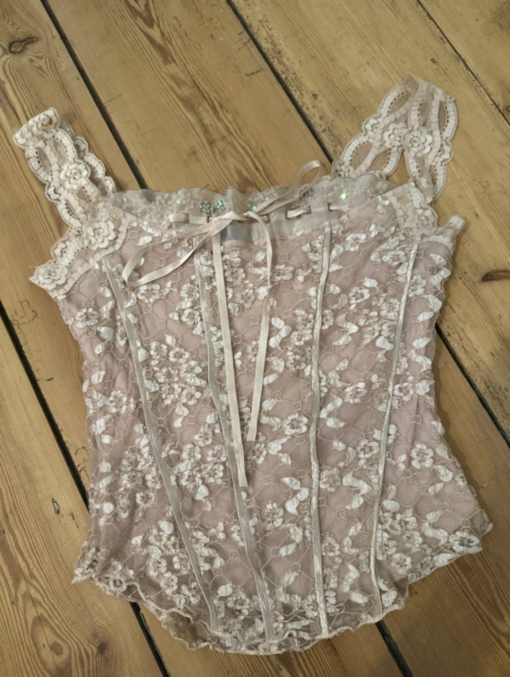 Дантелен корсетен топ Rise - Sunday West Boutique