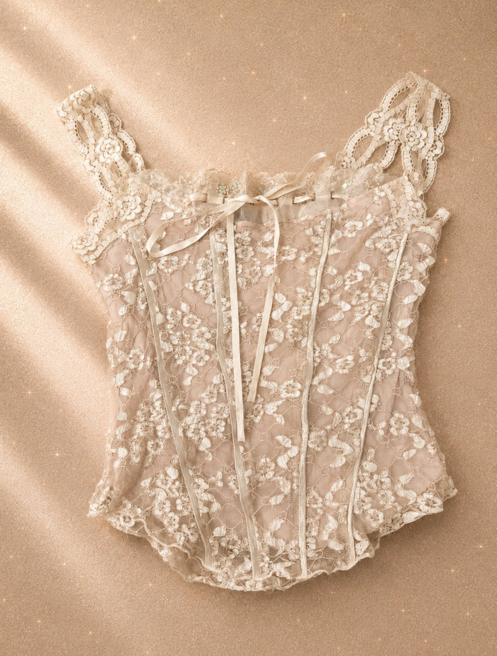 Дантелен корсетен топ Rise - Sunday West Boutique