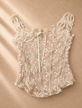 Дантелен корсетен топ Rise - Sunday West Boutique