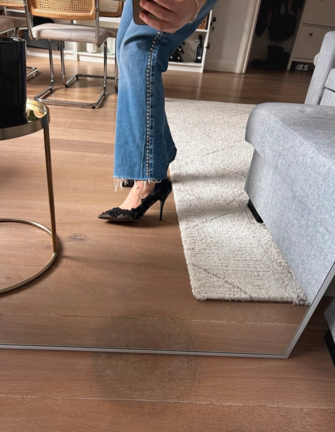 Дантелени обувки на ток Karen Millen - 40 - Sunday West Boutique