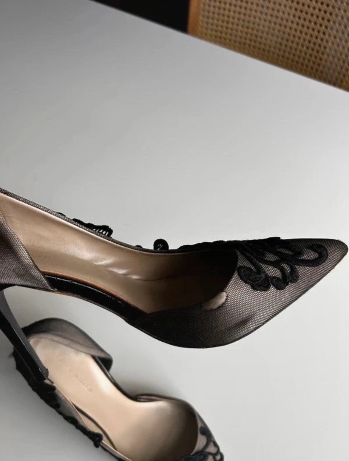 Дантелени обувки на ток Karen Millen - 40 - Sunday West Boutique